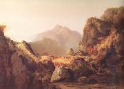 Thomas Cole scene from Last of the Mohicans (nn03) oil painting reproduction